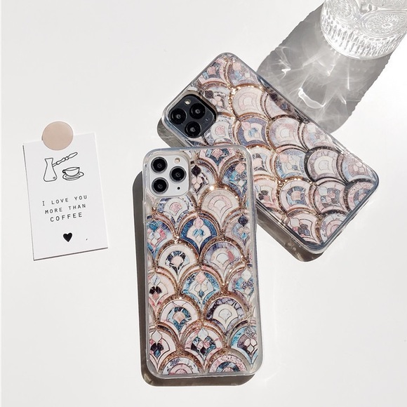 🆕 Sparkling Flow Glitter Mermaid iPhone Case - Picture 5 of 7